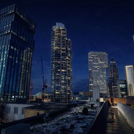 Homely! Skyview, Fair, Airport, Rooftop, Apartment! * Frankfurt nad Mohanem