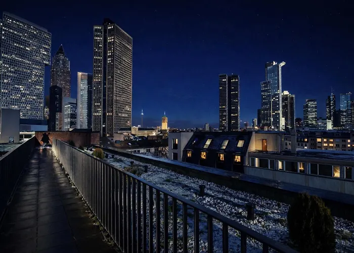 Homely! Skyview, Fair, Airport, Rooftop, Apartment! Frankfurt nad Mohanem